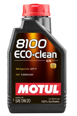 Motul 1L Synthetic Engine Oil 8100 Eco-Clean 0W20 Super Sale