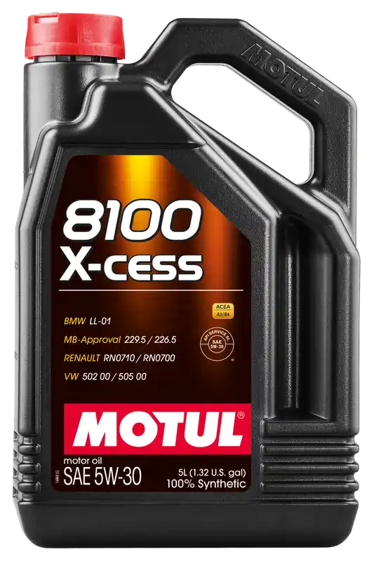 Motul Synthetic Engine Oil 8100 5W30 X-CESS 5L Special Offer